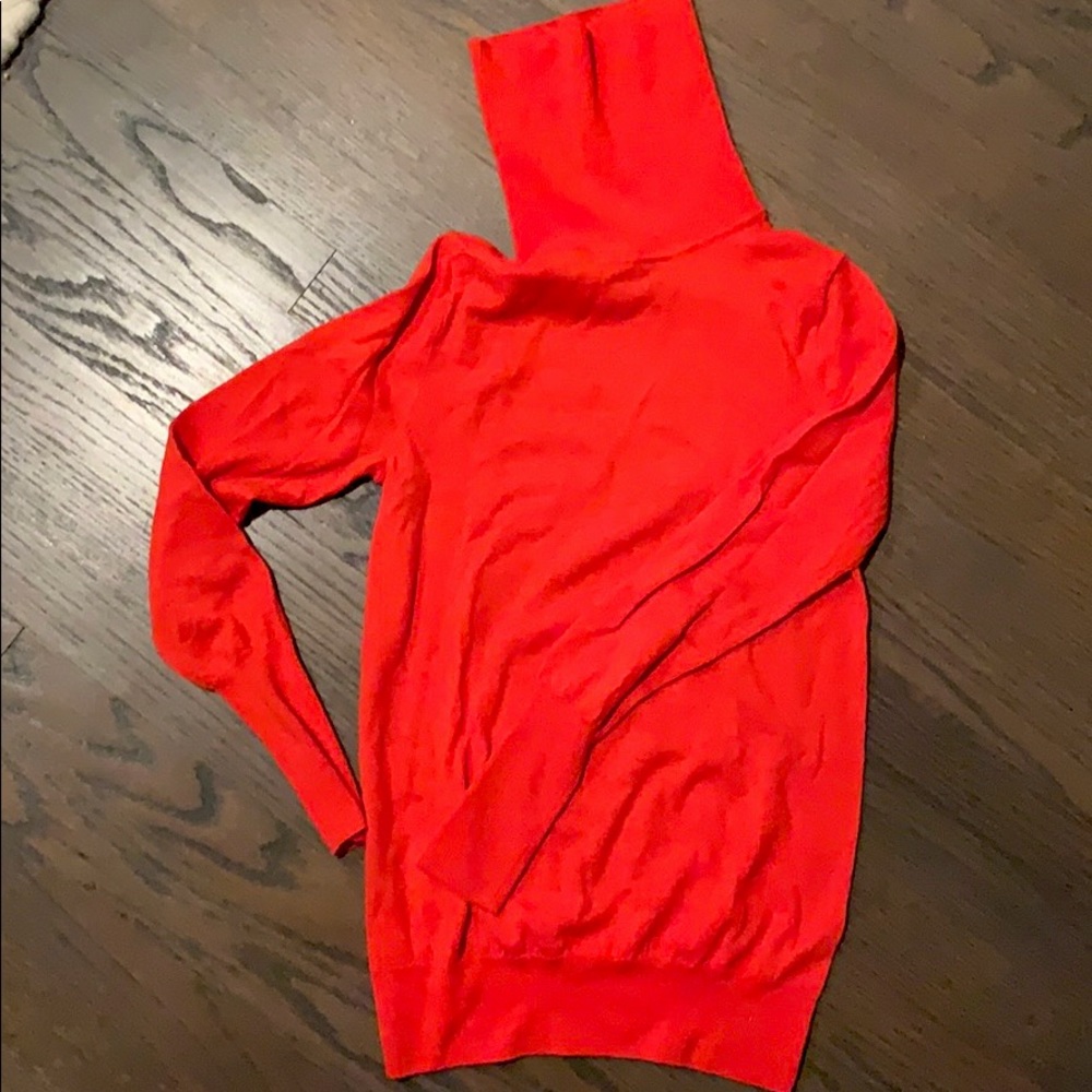 Soft Merino Wool Turtleneck Sweater - image 1